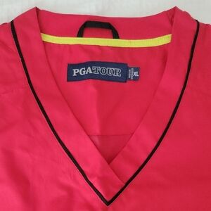 PGA Tour V-Neck Vest with Black Accents